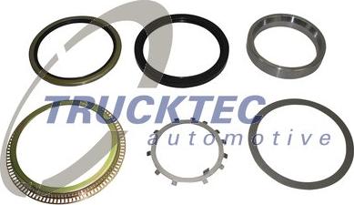 Trucktec Automotive 01.32.145 - Комплект прокладок, ступица колеса autospares.lv