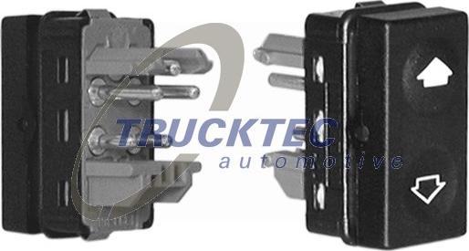 Trucktec Automotive 08.61.001 - Выключатель, стеклоподъемник autospares.lv