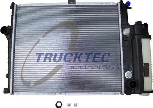 Trucktec Automotive 08.11.043 - Радиатор, охлаждение двигателя autospares.lv