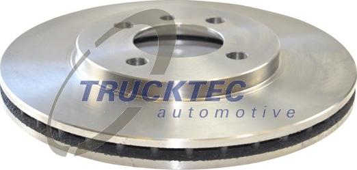 Trucktec Automotive 08.34.001 - Тормозной диск autospares.lv