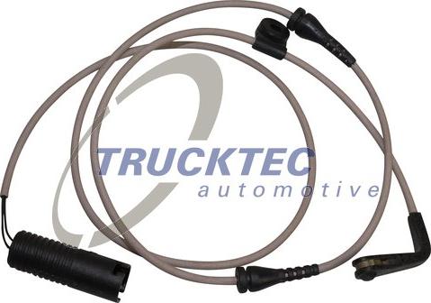 Trucktec Automotive 08.34.015 - Сигнализатор, износ тормозных колодок autospares.lv