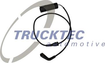 Trucktec Automotive 08.34.011 - Сигнализатор, износ тормозных колодок autospares.lv