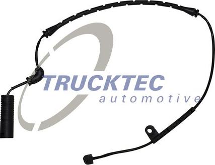 Trucktec Automotive 08.34.013 - Сигнализатор, износ тормозных колодок autospares.lv