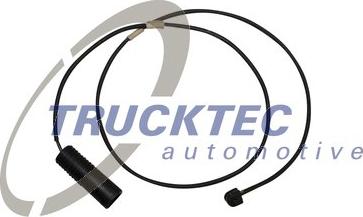 Trucktec Automotive 08.34.012 - Сигнализатор, износ тормозных колодок autospares.lv