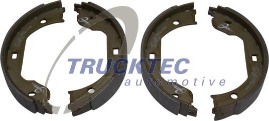 Trucktec Automotive 08.34.084 - Комплект тормозов, ручник, парковка autospares.lv