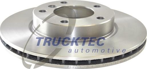 Trucktec Automotive 08.34.031 - Тормозной диск autospares.lv