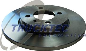 Trucktec Automotive 08.34.025 - Тормозной диск autospares.lv