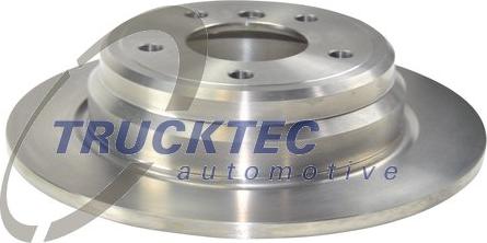 Trucktec Automotive 08.34.022 - Тормозной диск autospares.lv