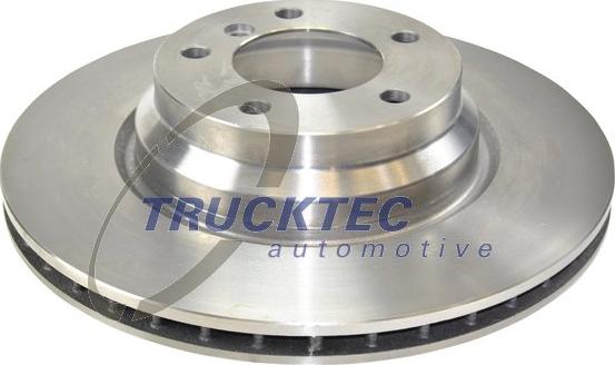 Trucktec Automotive 08.34.076 - Тормозной диск autospares.lv