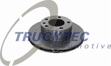 Trucktec Automotive 08.34.072 - Тормозной диск autospares.lv