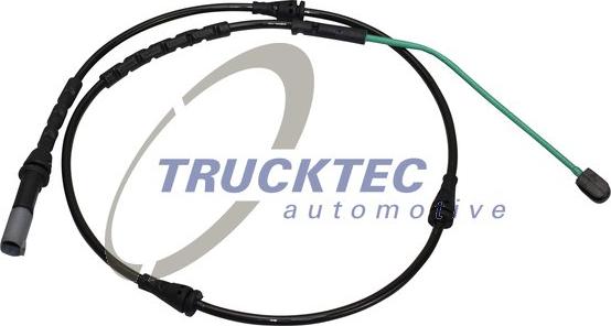 Trucktec Automotive 08.34.197 - Сигнализатор, износ тормозных колодок autospares.lv