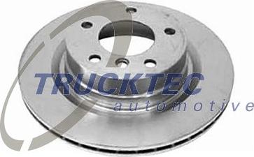 Trucktec Automotive 08.34.140 - Тормозной диск autospares.lv