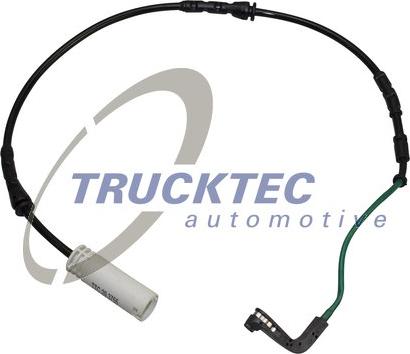 Trucktec Automotive 08.34.129 - Сигнализатор, износ тормозных колодок autospares.lv