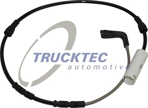 Trucktec Automotive 08.34.124 - Сигнализатор, износ тормозных колодок autospares.lv