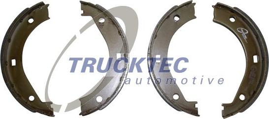 Trucktec Automotive 08.35.004 - Комплект тормозов, ручник, парковка autospares.lv