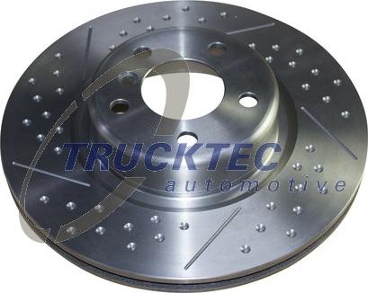 Trucktec Automotive 08.35.241 - Тормозной диск autospares.lv