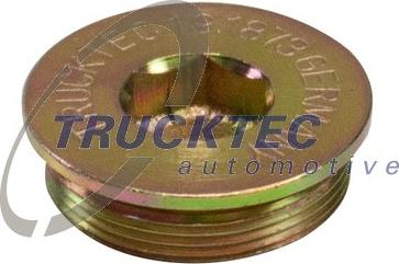 Trucktec Automotive 03.67.001 - Резьбовая пробка, блок-картер двигателя autospares.lv