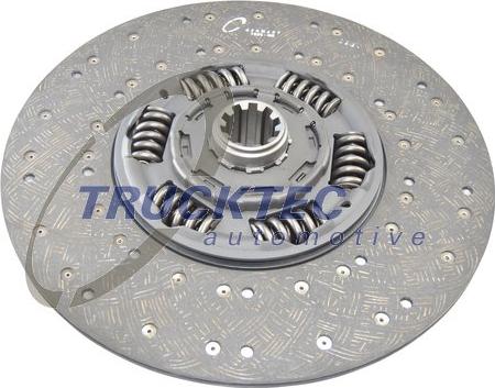 Trucktec Automotive 03.23.104 - Диск сцепления, фрикцион autospares.lv