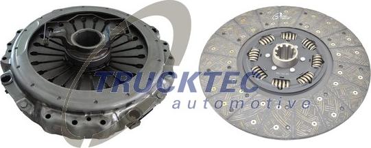 Trucktec Automotive 03.23.139 - Комплект сцепления autospares.lv