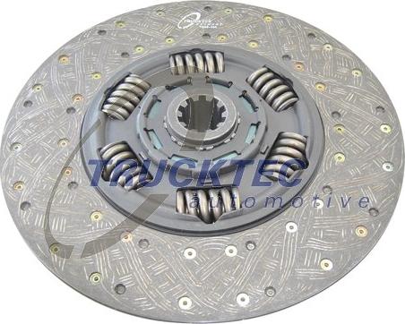 Trucktec Automotive 03.23.120 - Диск сцепления, фрикцион autospares.lv