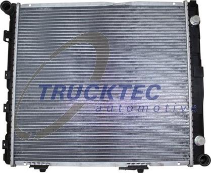 Trucktec Automotive 02.40.142 - Радиатор, охлаждение двигателя autospares.lv