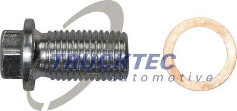 Trucktec Automotive 02.43.264 - Резьбовая пробка, масляный поддон autospares.lv