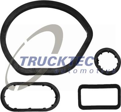 Trucktec Automotive 02.43.288 - Комплект прокладок, масляный радиатор autospares.lv