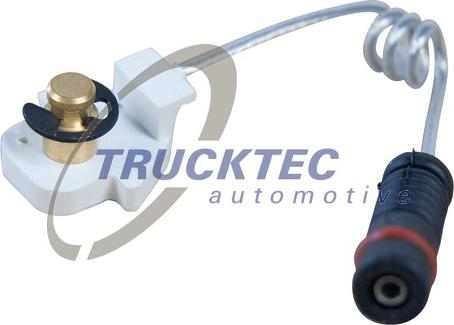 Trucktec Automotive 02.42.043 - Сигнализатор, износ тормозных колодок autospares.lv