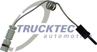 Trucktec Automotive 02.42.084 - Сигнализатор, износ тормозных колодок autospares.lv