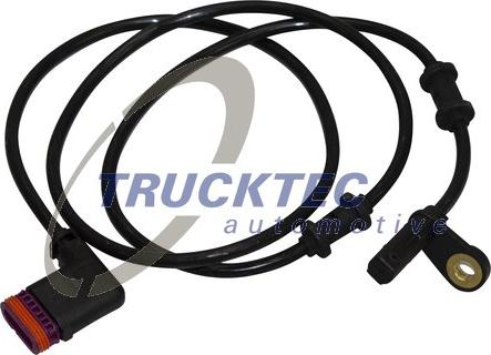 Trucktec Automotive 02.42.076 - Датчик ABS, частота вращения колеса autospares.lv