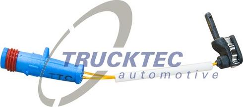 Trucktec Automotive 02.42.358 - Сигнализатор, износ тормозных колодок autospares.lv