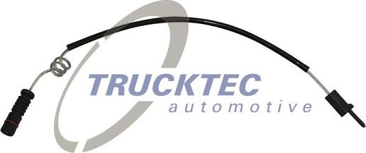 Trucktec Automotive 02.42.287 - Сигнализатор, износ тормозных колодок autospares.lv