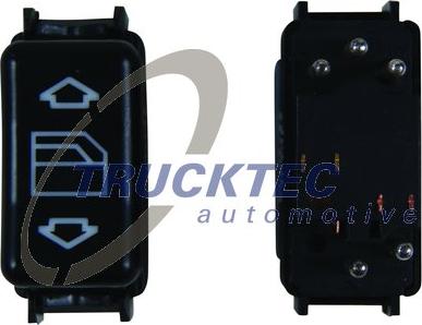 Trucktec Automotive 02.58.010 - Выключатель, стеклоподъемник autospares.lv