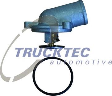 Trucktec Automotive 02.19.118 - Термостат охлаждающей жидкости / корпус autospares.lv