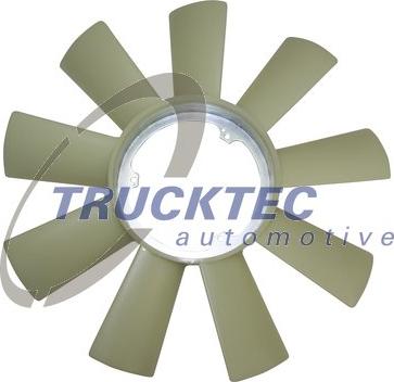 Trucktec Automotive 02.19.133 - Крыльчатка вентилятора, охлаждение двигателя autospares.lv