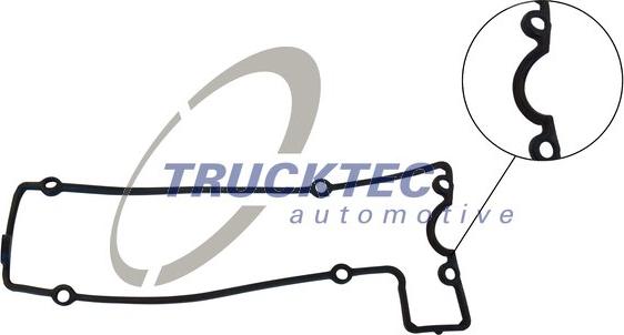 Trucktec Automotive 02.10.012 - Прокладка, крышка головки цилиндра autospares.lv