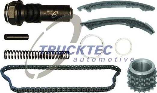 Trucktec Automotive 02.12.213 - Комплект цепи привода распредвала autospares.lv
