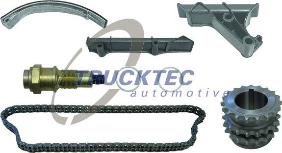 Trucktec Automotive 02.12.220 - Комплект цепи привода распредвала autospares.lv