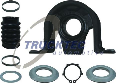Trucktec Automotive 02.34.026 - Подшипник карданного вала, центральная подвеска autospares.lv
