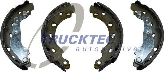 Trucktec Automotive 02.35.495 - Комплект тормозных колодок, барабанные autospares.lv