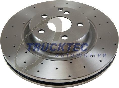 Trucktec Automotive 02.35.456 - Тормозной диск autospares.lv