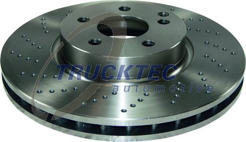 Trucktec Automotive 02.35.469 - Тормозной диск autospares.lv