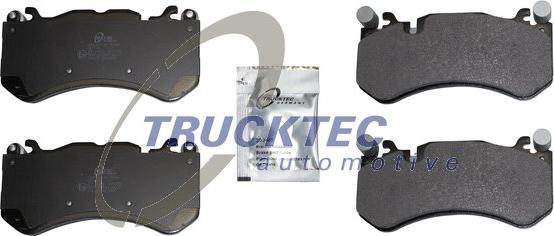 Trucktec Automotive 02.35.462 - Тормозные колодки, дисковые, комплект autospares.lv