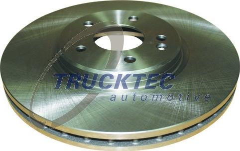 Trucktec Automotive 02.35.489 - Тормозной диск autospares.lv