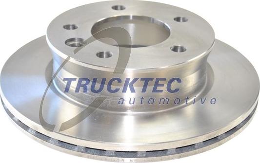 Trucktec Automotive 02.35.423 - Тормозной диск autospares.lv