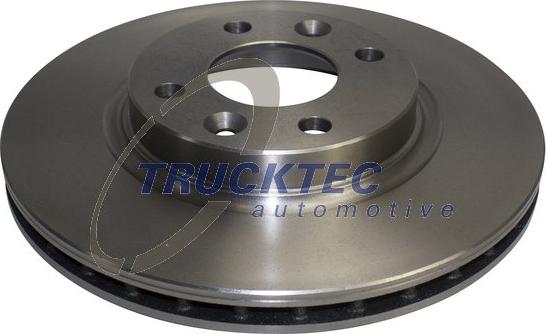 Trucktec Automotive 02.35.550 - Тормозной диск autospares.lv