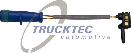 Trucktec Automotive 02.35.582 - Сигнализатор, износ тормозных колодок autospares.lv