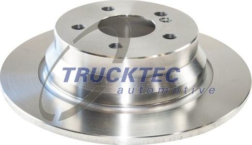 Trucktec Automotive 02.35.093 - Тормозной диск autospares.lv