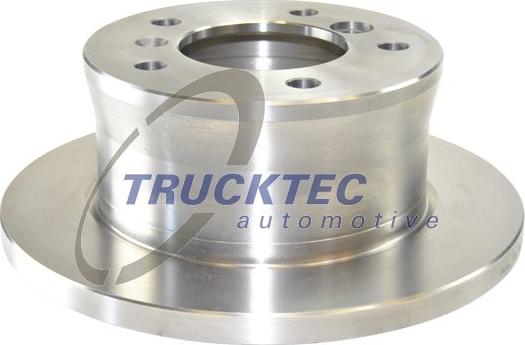 Trucktec Automotive 02.35.054 - Тормозной диск autospares.lv