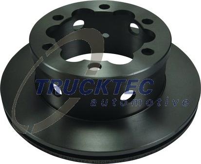 Trucktec Automotive 02.35.056 - Тормозной диск autospares.lv